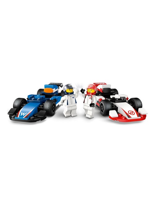 LEGO City - Voitures de course de F1 Williams Racing et Haas F1 - 60464 - Kiabi