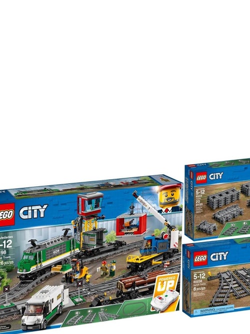 LEGO – City – 60198+60205+60238 - Kiabi