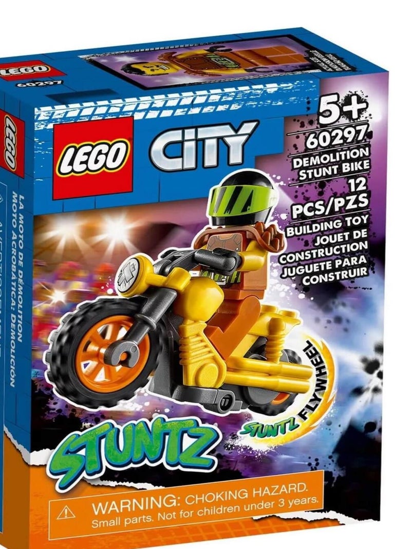 Lego City : La moto de cascade Démolition N/A - Kiabi