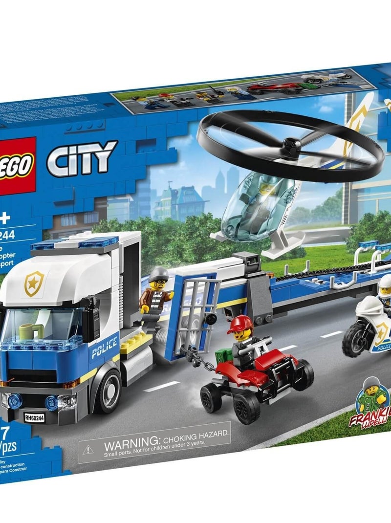 Lego City : Le transport de l'hélicoptère de la police N/A - Kiabi