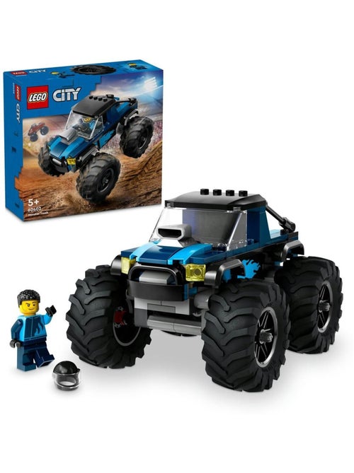 LEGO City Monster Truck bleu 60402 - Jeu de construction 5+ - Kiabi