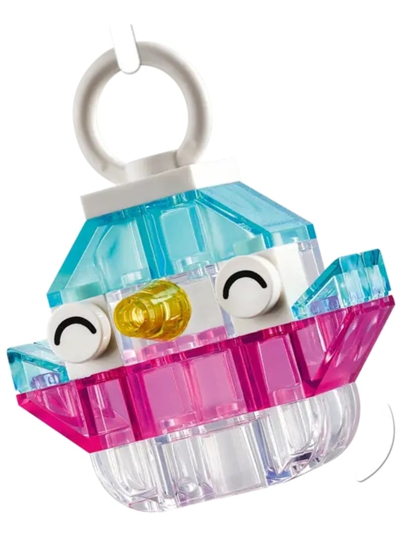 LEGO Classic - La boîte de briques transparentes magiques - 11040 Multicolore - Kiabi