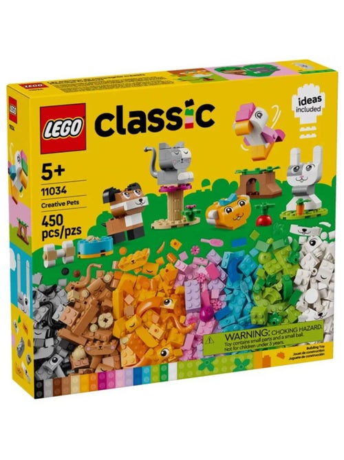 LEGO Classic - Les animaux de compagnie créatifs - 11034 - Kiabi LEGO Classic - Les animaux de compagnie créatifs - 11034 - Kiabi