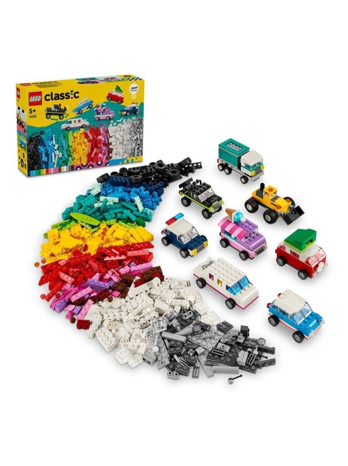 LEGO Classic Les véhicules créatifs 11036 — 900 pièces, dès 5 ans. - Kiabi