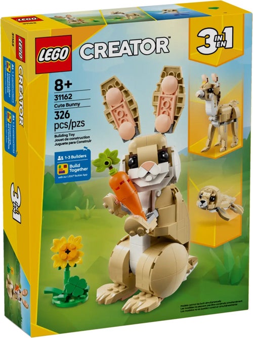 LEGO Creator - L'adorable lapin - 31162 - Kiabi