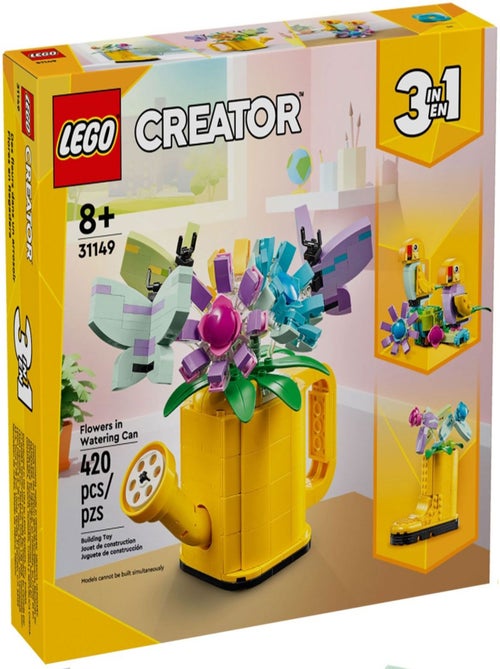 LEGO Creator - Les fleurs dans l'arrosoir - 31149 - Kiabi