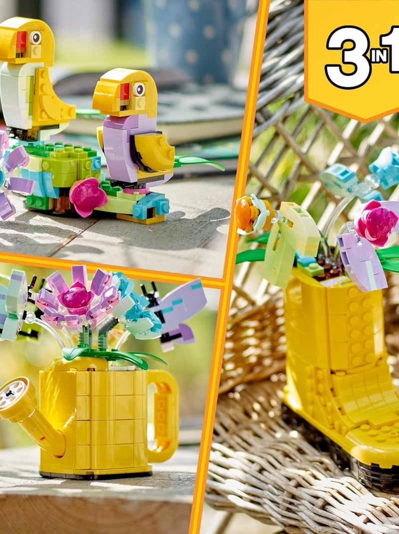 LEGO Creator - Les fleurs dans l'arrosoir - 31149 Multicolore - Kiabi