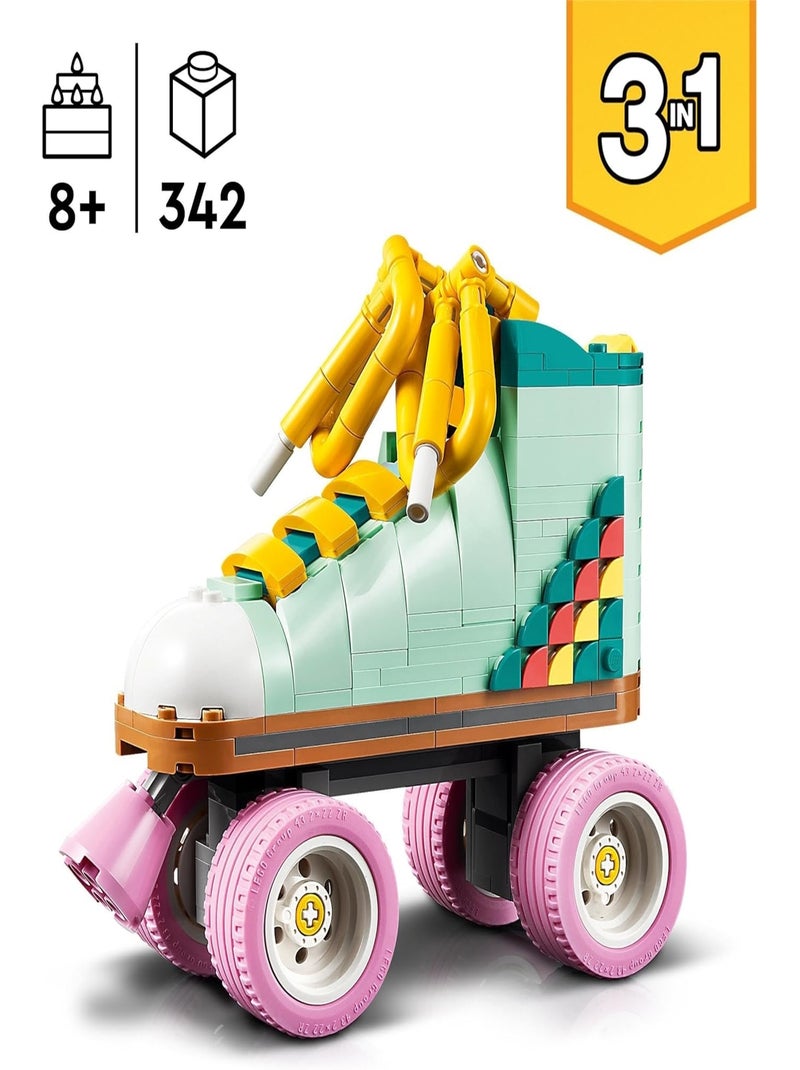 LEGO Creator - Les patins à roulettes rétro - 31148 Multicolore - Kiabi
