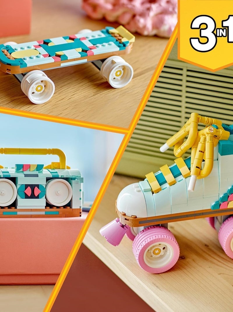 LEGO Creator - Les patins à roulettes rétro - 31148 Multicolore - Kiabi