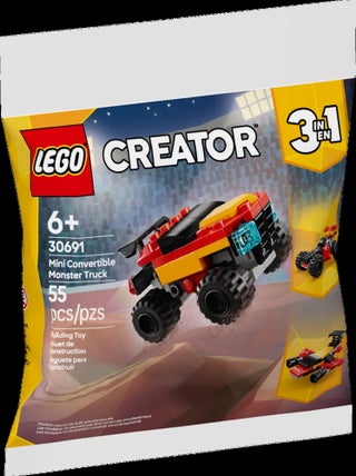 LEGO Creator - Mini Monster Truck Décapotable en Polybag 30691