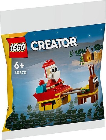 LEGO Creator - Traîneau du Père Noël pour une Magie Hivernale