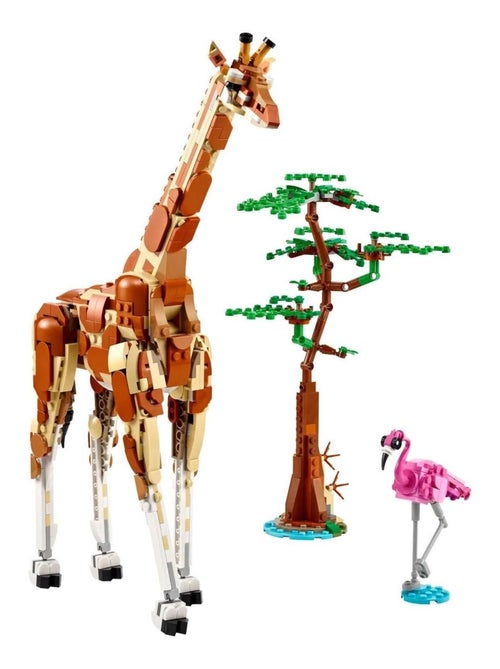LEGO Creator 3-en-1 - Les animaux sauvages du safari (31150) - dès 9 ans - Kiabi