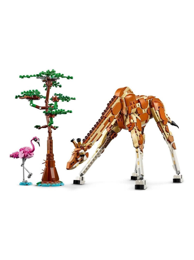 LEGO Creator 3-en-1 - Les animaux sauvages du safari (31150) - dès 9 ans Jaune - Kiabi