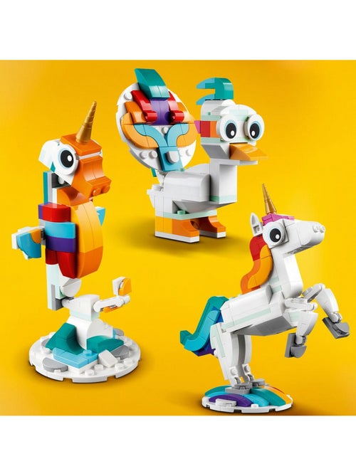 LEGO Creator 3-en-1 La licorne magique 31140 - Kiabi