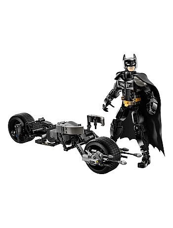LEGO DC Comics - La figurine de Batman à construire et la moto Bat-Pod - 76273