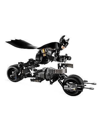 LEGO DC Comics - La figurine de Batman à construire et la moto Bat-Pod - 76273