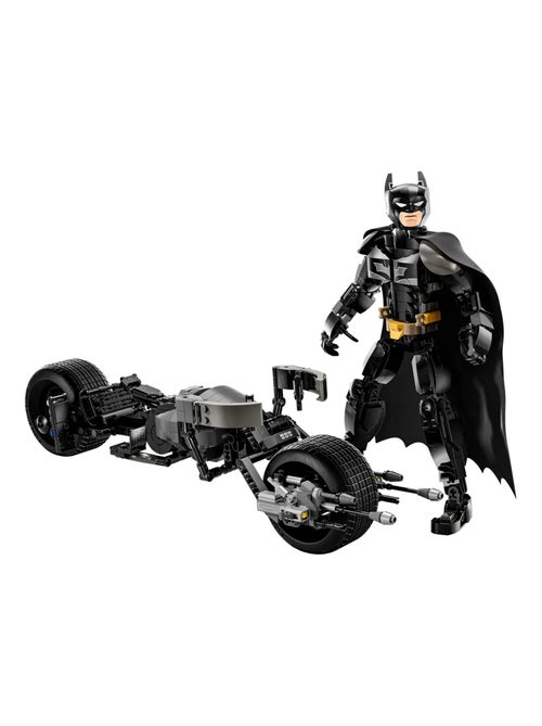LEGO DC Comics - La figurine de Batman à construire et la moto Bat-Pod - 76273 - Kiabi LEGO DC Comics - La figurine de Batman à construire et la moto Bat-Pod - 76273 - Kiabi