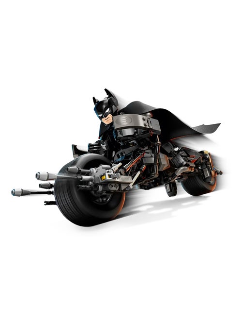 LEGO DC Comics - La figurine de Batman à construire et la moto Bat-Pod - 76273 - Kiabi LEGO DC Comics - La figurine de Batman à construire et la moto Bat-Pod - 76273 - Kiabi