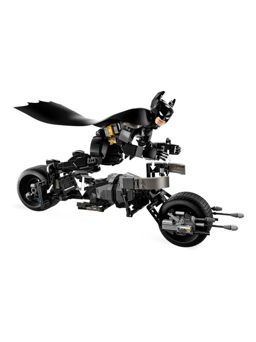 LEGO DC Comics - La figurine de Batman à construire et la moto Bat-Pod - 76273 - Kiabi LEGO DC Comics - La figurine de Batman à construire et la moto Bat-Pod - 76273 - Kiabi