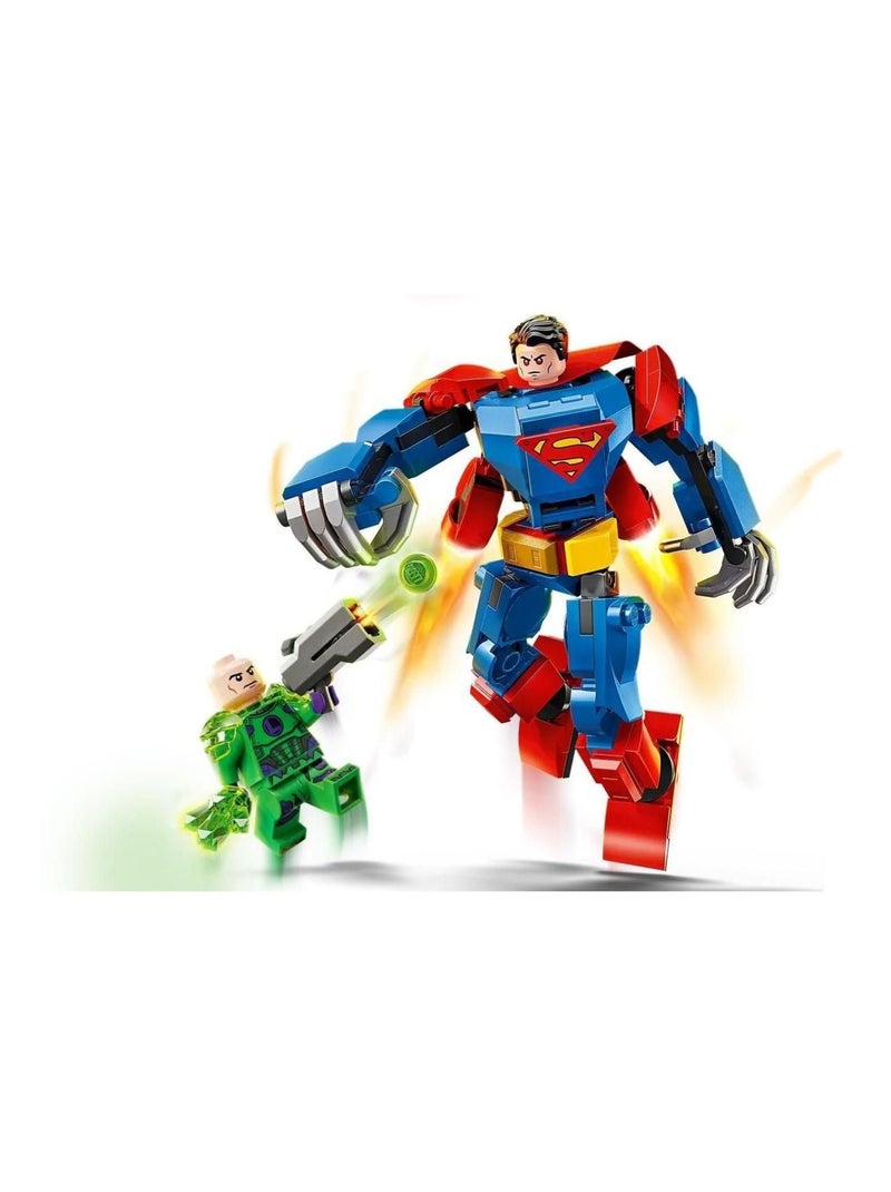 LEGO DC Comics 76302 - Robot de Superman contre Lex Luthor, 120 pièces, 2 minifigurines Multicolore - Kiabi