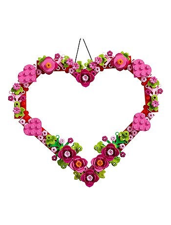 LEGO Décoration en cœur 40638 - 254 pièces personnalisable, 9 ans+