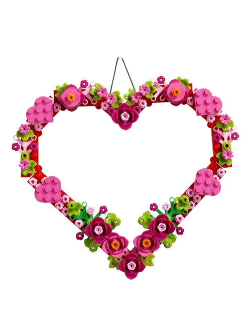 LEGO Décoration en cœur 40638 - 254 pièces personnalisable, 9 ans+ - Kiabi LEGO Décoration en cœur 40638 - 254 pièces personnalisable, 9 ans+ - Kiabi
