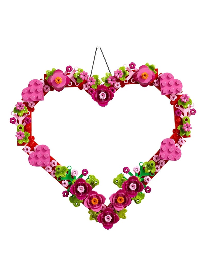 LEGO Décoration en cœur 40638 - 254 pièces personnalisable, 9 ans+ Multicolore - Kiabi
