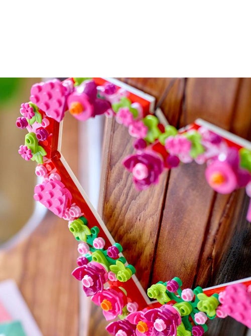 LEGO Décoration en cœur 40638 - 254 pièces personnalisable, 9 ans+ - Kiabi LEGO Décoration en cœur 40638 - 254 pièces personnalisable, 9 ans+ - Kiabi