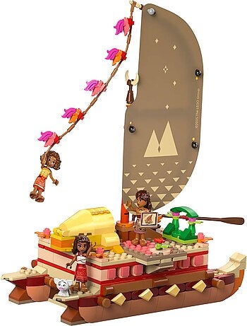 LEGO Disney - Aventure en mer avec le bateau de Vaiana - 43270