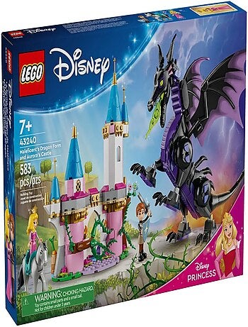 LEGO Disney - Ensemble Maléfique en dragon - 43240 pour enfants