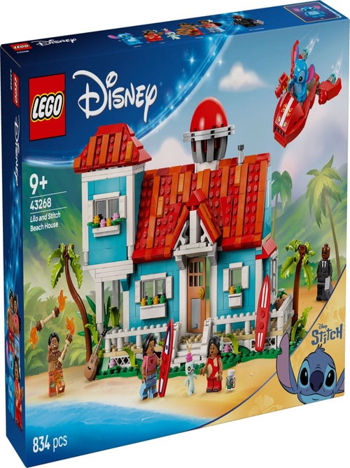 LEGO Disney - La maison sur la plage de Lilo et Stitch - 43268 - Kiabi