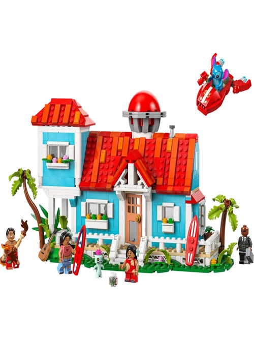 LEGO Disney - La maison sur la plage de Lilo et Stitch - 43268 - Kiabi