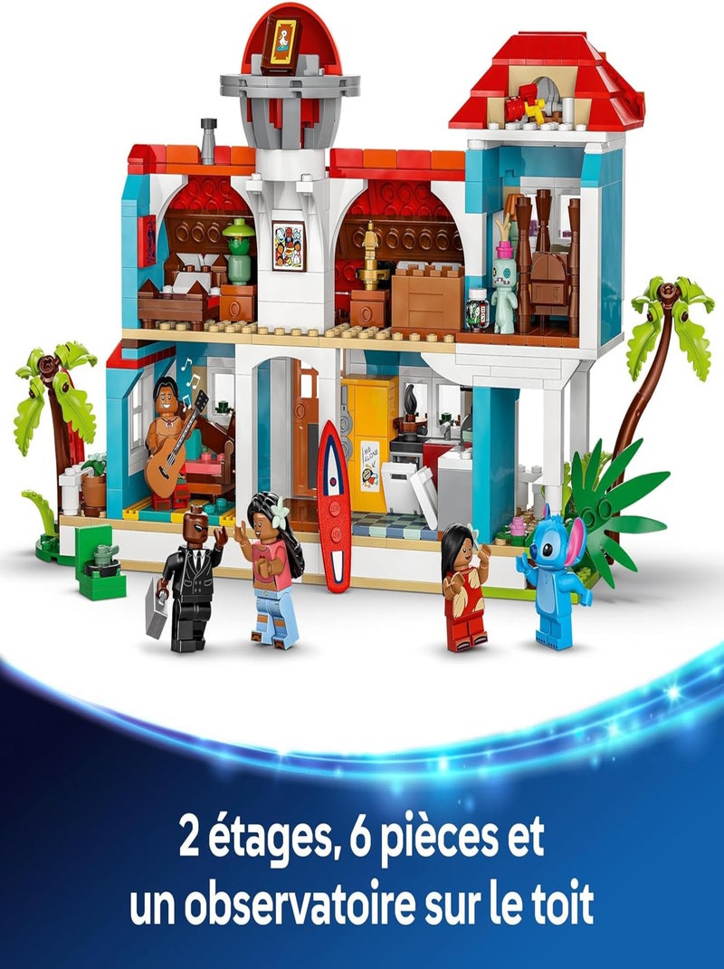 LEGO Disney - La maison sur la plage de Lilo et Stitch - 43268 Multicolore - Kiabi