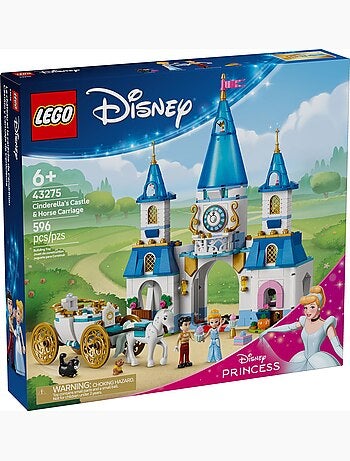 LEGO Disney - Le château de Cendrillon et la calèche - 43275