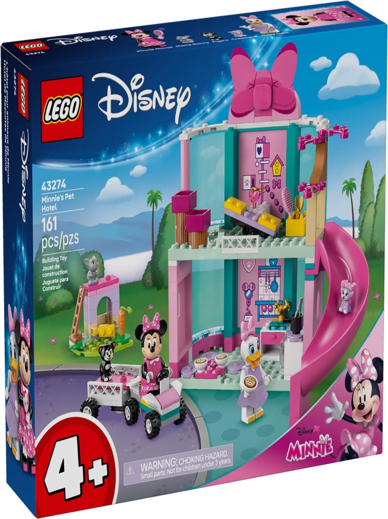 LEGO Disney - Mini Hôtel pour Animaux de Minnie - 43274 Rouge - Kiabi