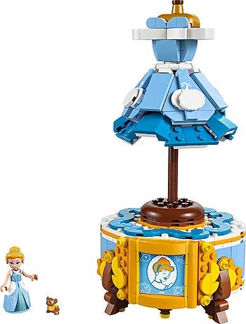 LEGO Disney - Set de Construction de la Robe de Cendrillon - 43266