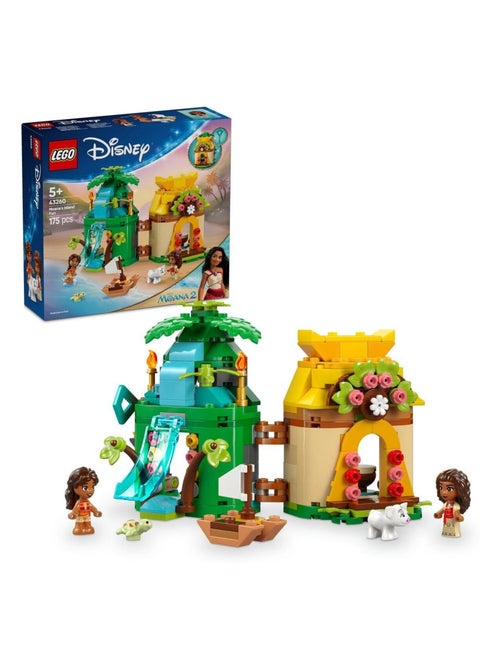 LEGO Disney 43260 - L'île de Vaiana miniature, 175 pièces, dès 5 ans. - Kiabi