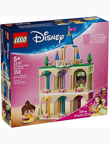 LEGO Disney Princess — Belle et Tiana miniatures avec château 43291