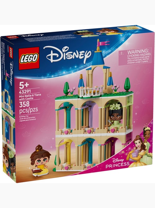 LEGO Disney Princess — Belle et Tiana miniatures avec château 43291 - Kiabi