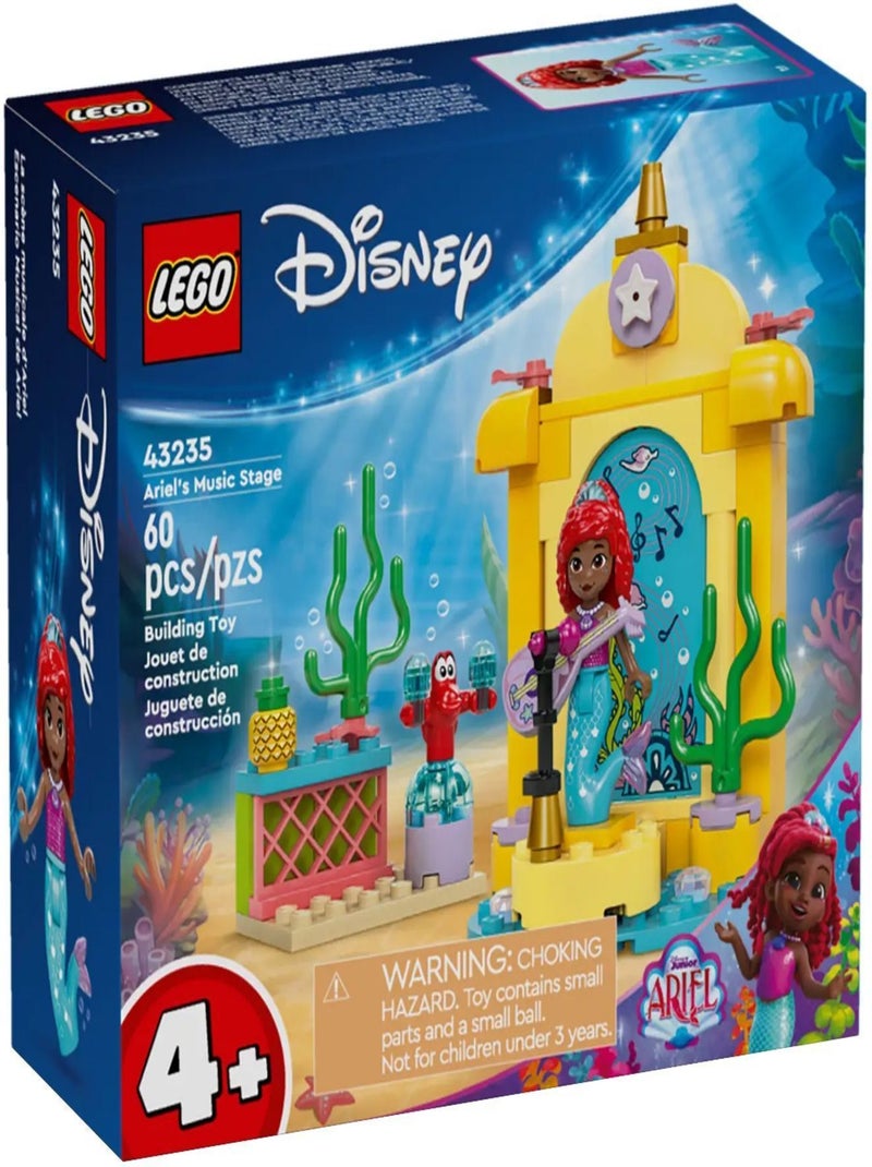 LEGO Disney Princess La scène musicale d'Ariel (43235) Jaune - Kiabi