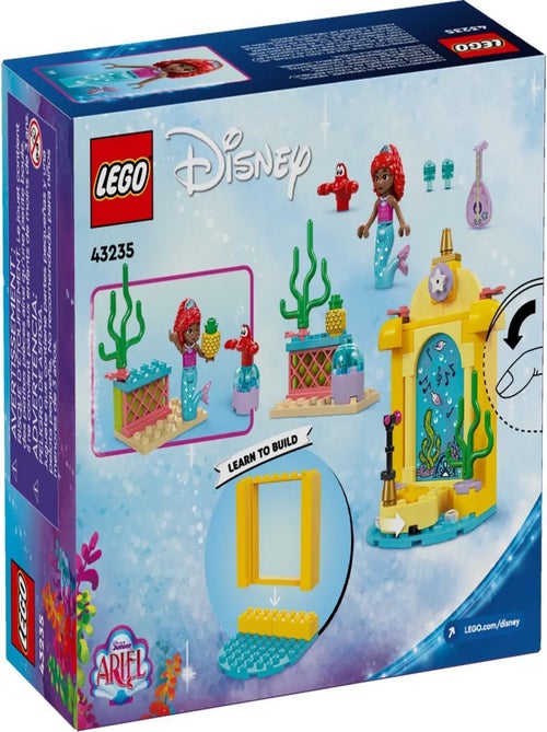 LEGO Disney Princess La scène musicale d'Ariel (43235) - Kiabi