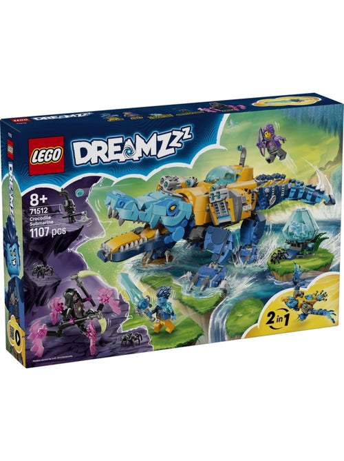 LEGO Dreamzzz - Le sous-marin crocodile - 71512 - Kiabi