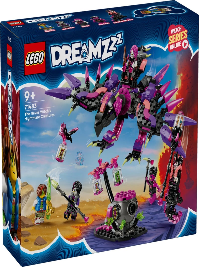 LEGO Dreamzzz - Les créatures de la Sorcière des cauchemars - 71483 Multicolore - Kiabi
