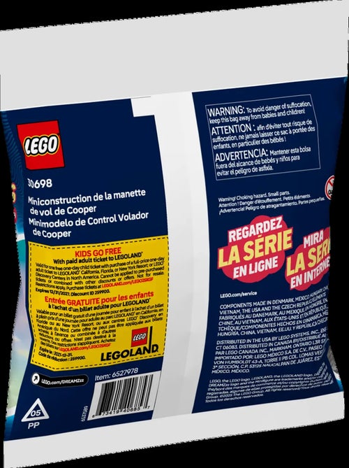 LEGO Dreamzzz - Mini Manette Volante de Cooper (Polybag) 30698 - Kiabi