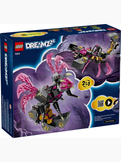 LEGO Dreamzzz - Pelleteuse scorpion des cauchemars 71513, 505 pièces, 7+ - Kiabi