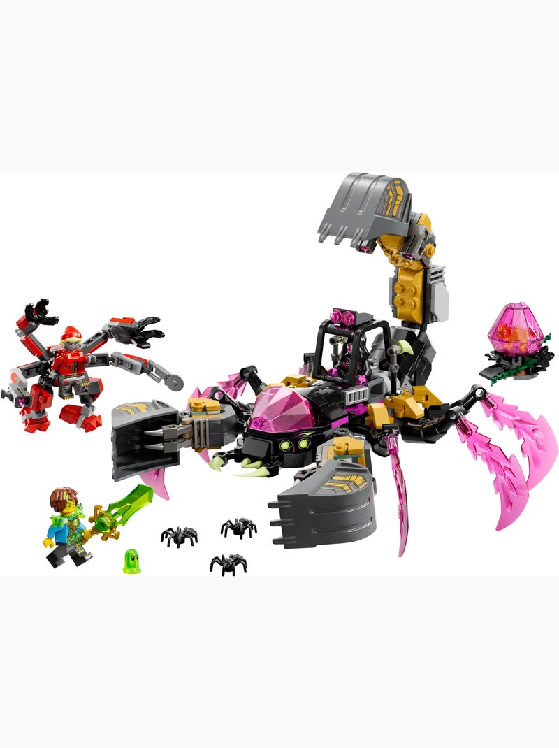 LEGO Dreamzzz - Pelleteuse scorpion des cauchemars 71513, 505 pièces, 7+ Rouge - Kiabi
