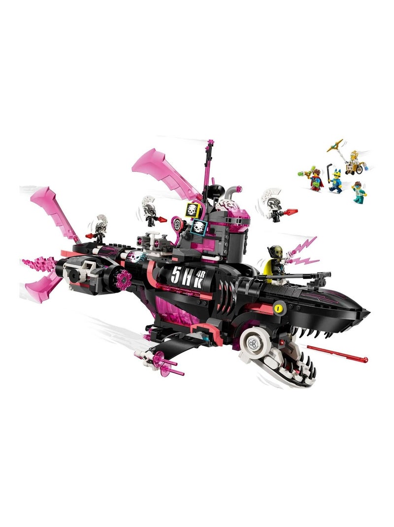 LEGO DREAMZzz - Sous-marin requin des cauchemars 71500 pour enfants Rouge - Kiabi