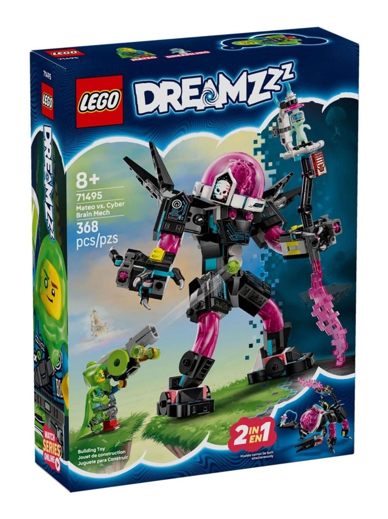 LEGO Dreamzzz 71495 — Mateo contre le robot Cyber cerveau. Rouge - Kiabi