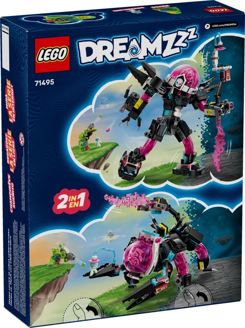 LEGO Dreamzzz 71495 — Mateo contre le robot Cyber cerveau. Rouge - Kiabi