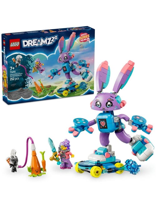 LEGO DREAMZzz — Izzie et Bunchurro le lapin Gamer (71490), 252 pièces. - Kiabi